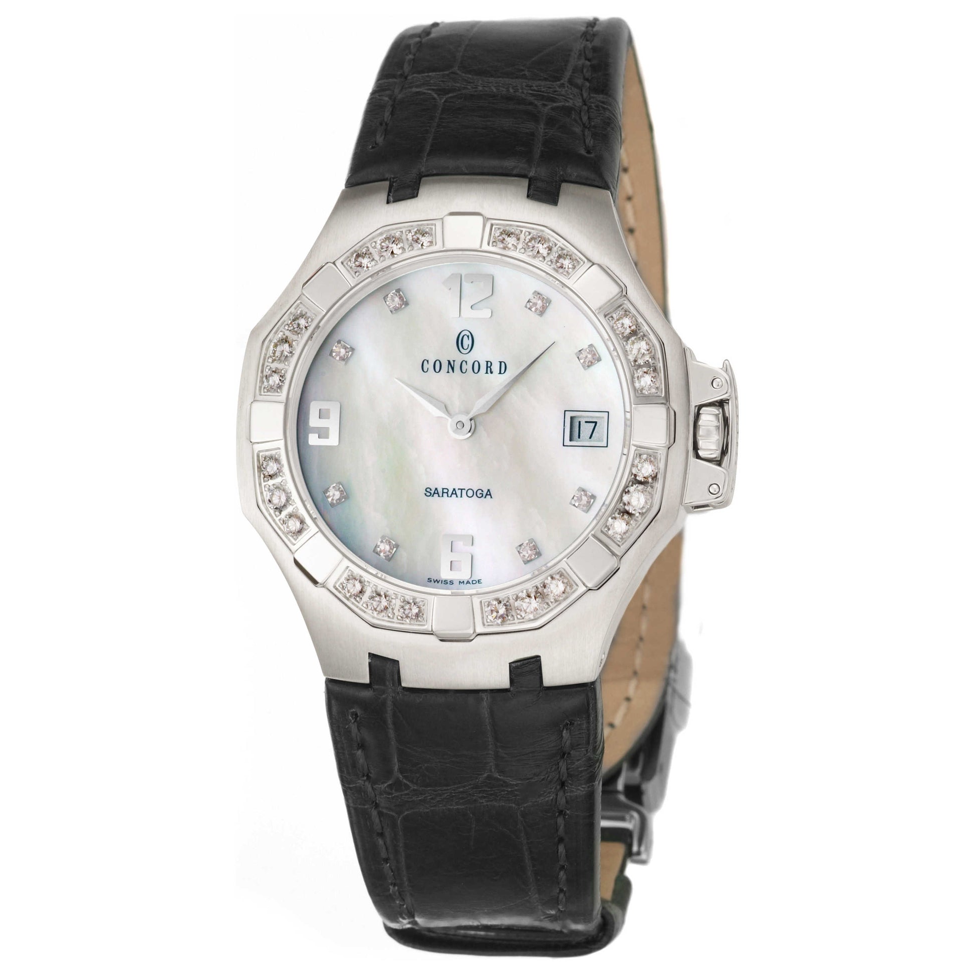 Front view of Concord Saratoga Men's Swiss Quartz (Battery-Powered) Watch 0310604