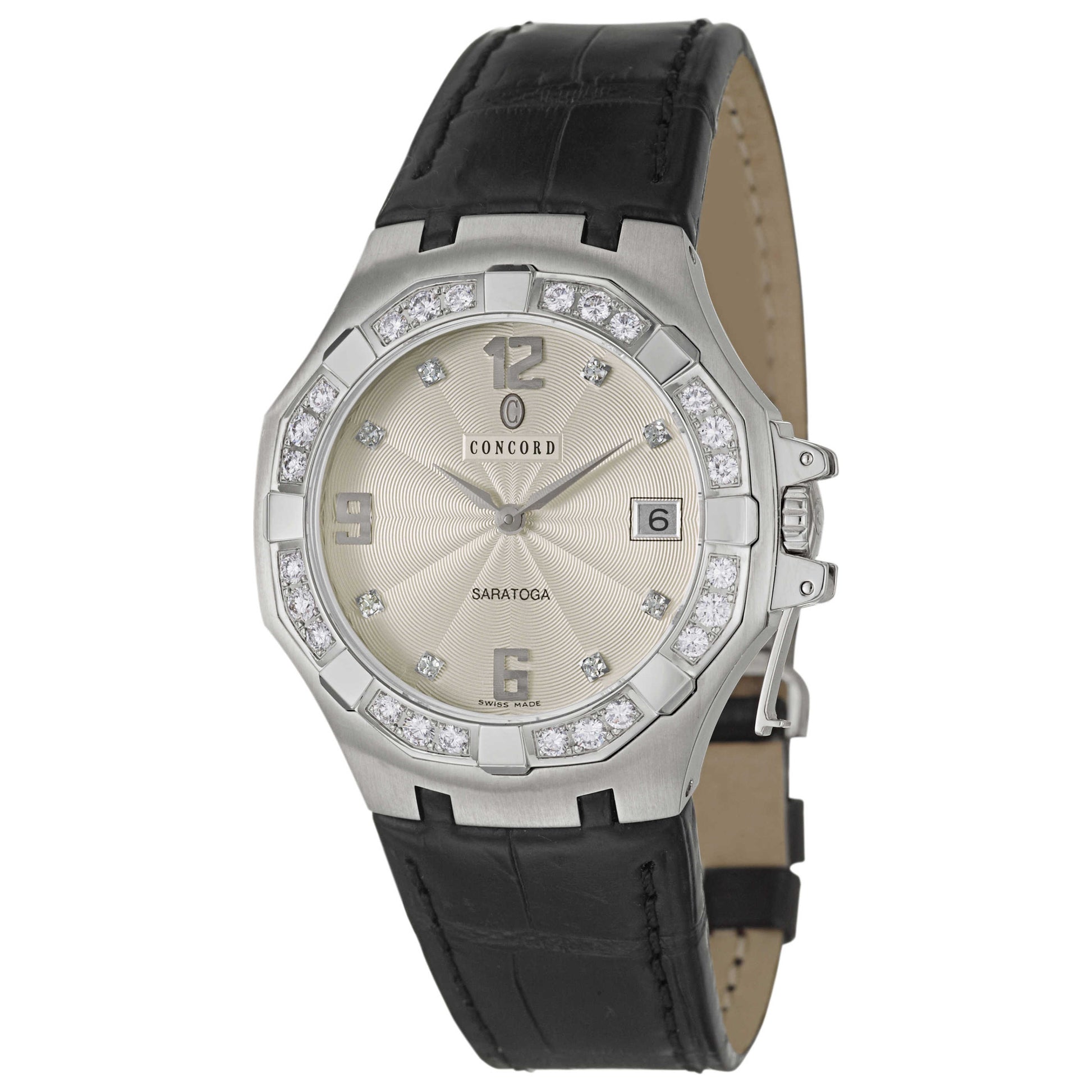Front view of Concord Saratoga Women's Swiss Quartz (Battery-Powered) Watch 0310671