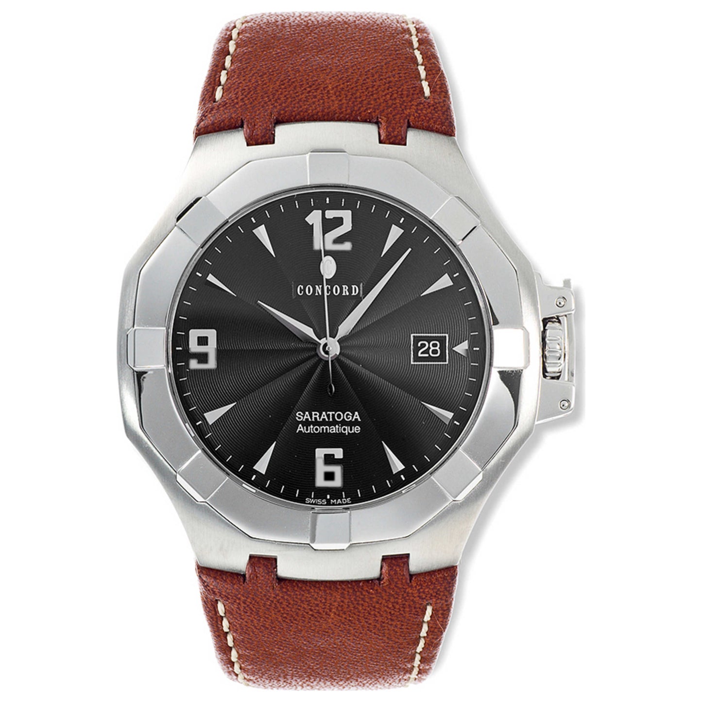 Front view of Concord Saratoga Men's Automatic Watch 0310735