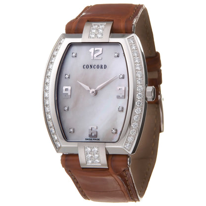 Front view of Concord La Scala Women's Swiss Quartz (Battery-Powered) Watch 0310786