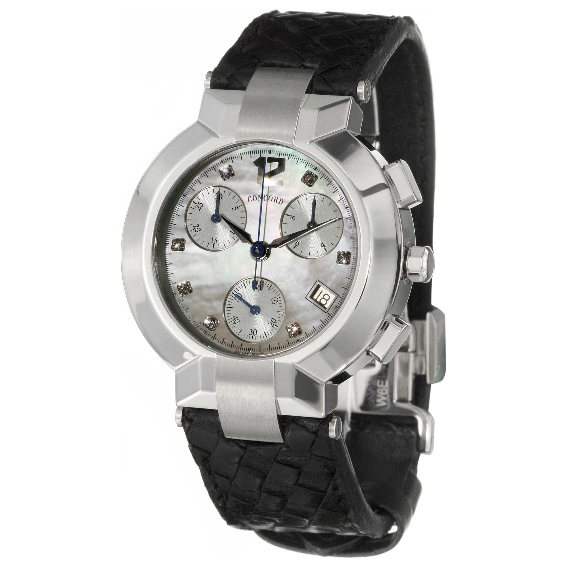Front view of Concord La Scala Men's Swiss Quartz (Battery-Powered) Watch 0310800