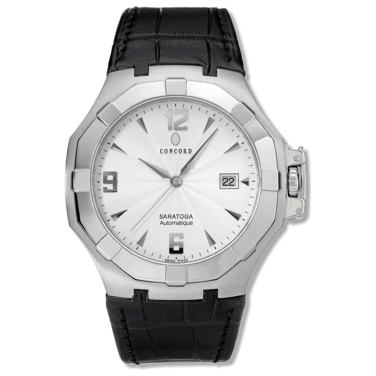 Front view of Concord Saratoga Men's Automatic Watch 0310833