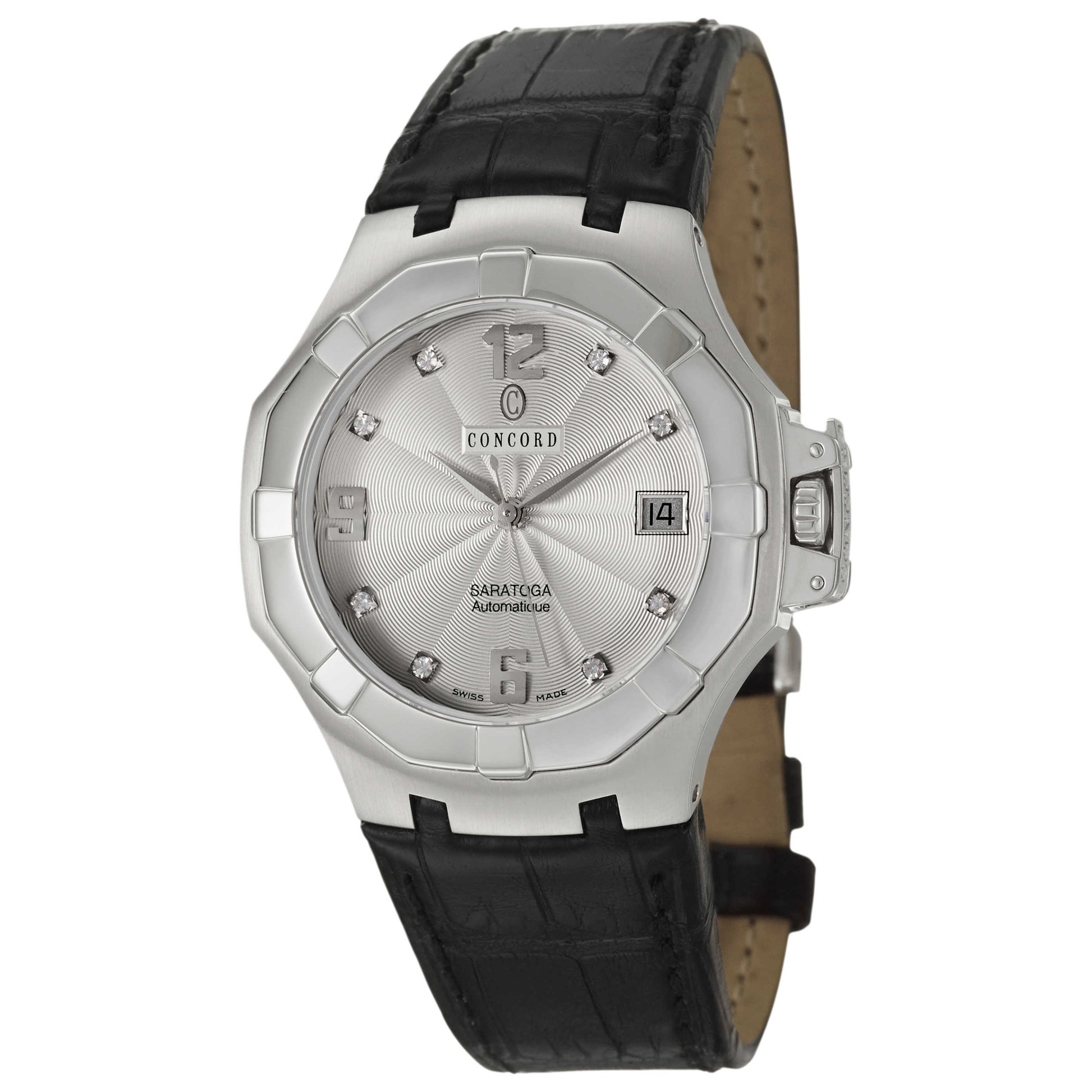 Front view of Concord Saratoga Men's Automatic Watch 0310850