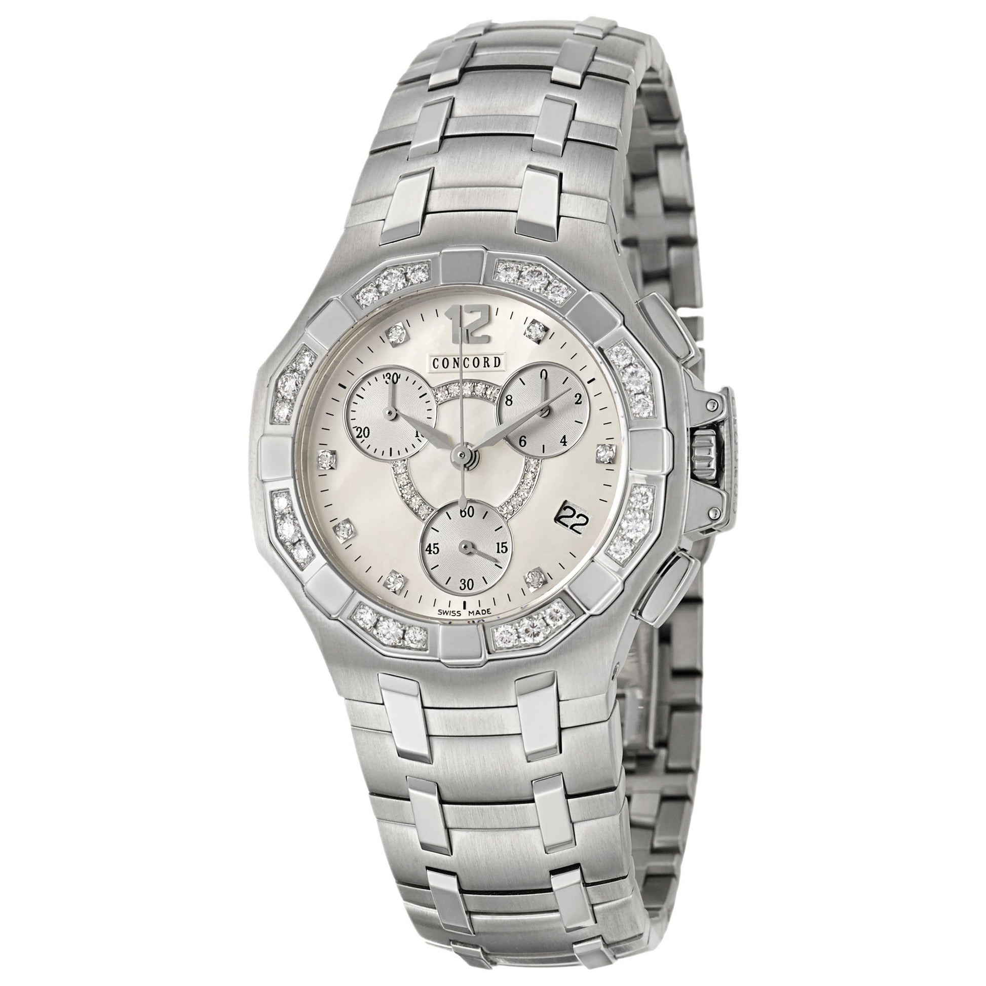 Front view of Concord Saratoga Women's Swiss Quartz (Battery-Powered) Watch 0310891