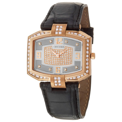 Front view of Concord La Scala Men's Swiss Quartz (Battery-Powered) Watch 0310952