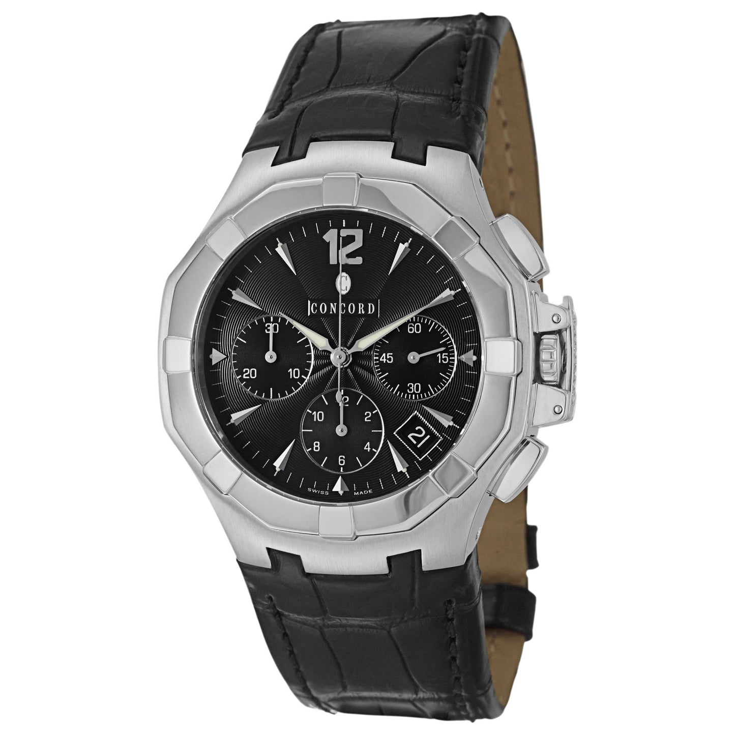 Front view of Concord Saratoga Men's Automatic Watch 0310964