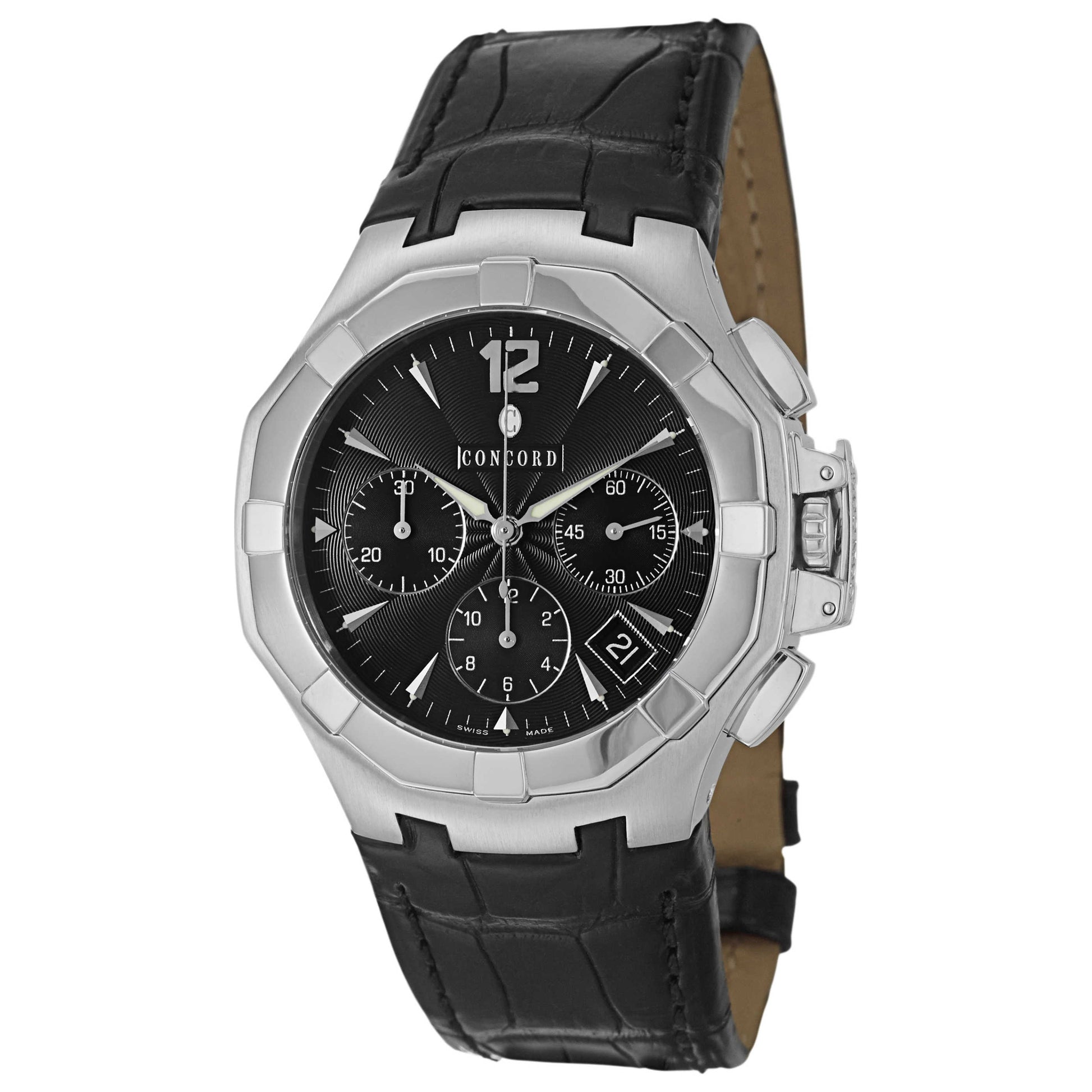 Front view of Concord Saratoga Men's Automatic Watch 0310964