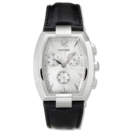 Front view of Concord La Scala Men's Swiss Quartz (Battery-Powered) Watch 0311034