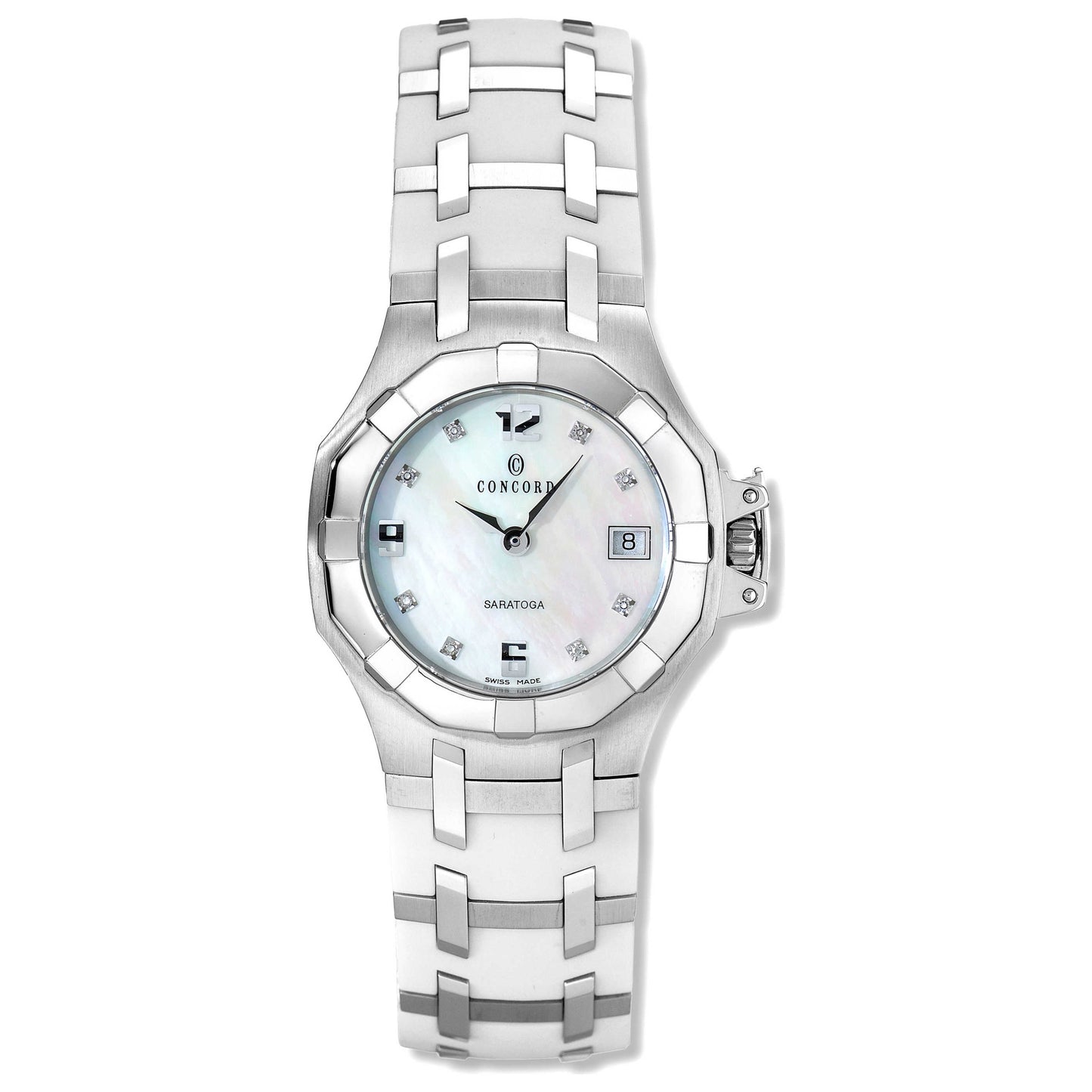 Front view of Concord Saratoga Women's Swiss Quartz (Battery-Powered) Watch 0311175