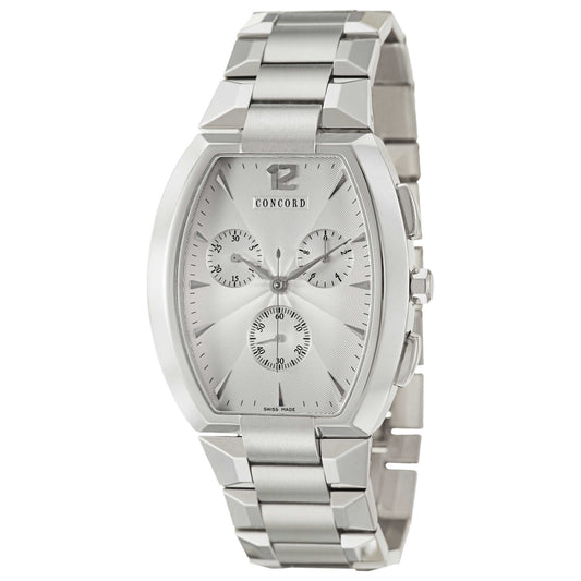 Front view of Concord La Scala Men's Swiss Quartz (Battery-Powered) Watch 0311208