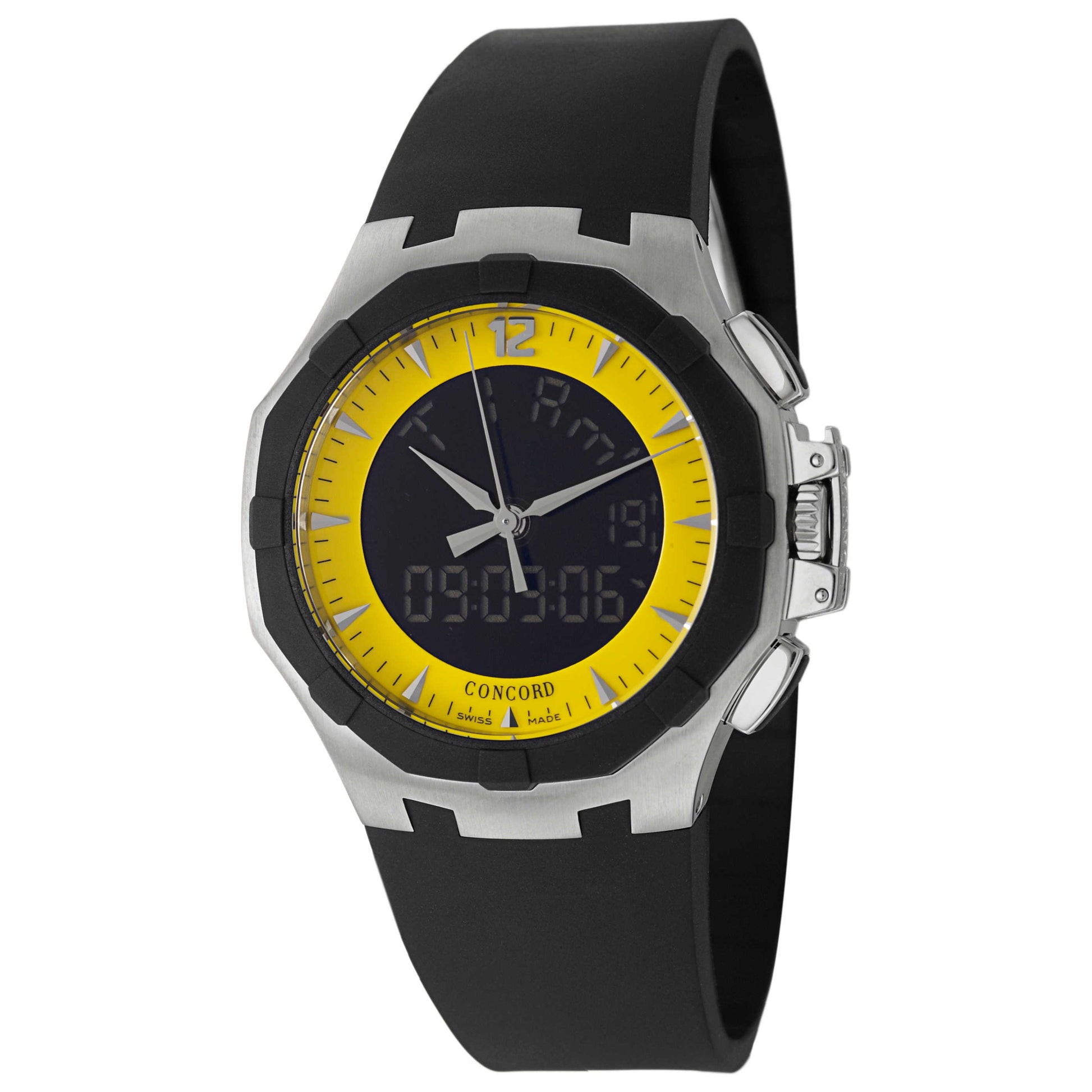Front view of Concord Saratoga Men's Swiss Quartz (Battery-Powered) Watch 0311625