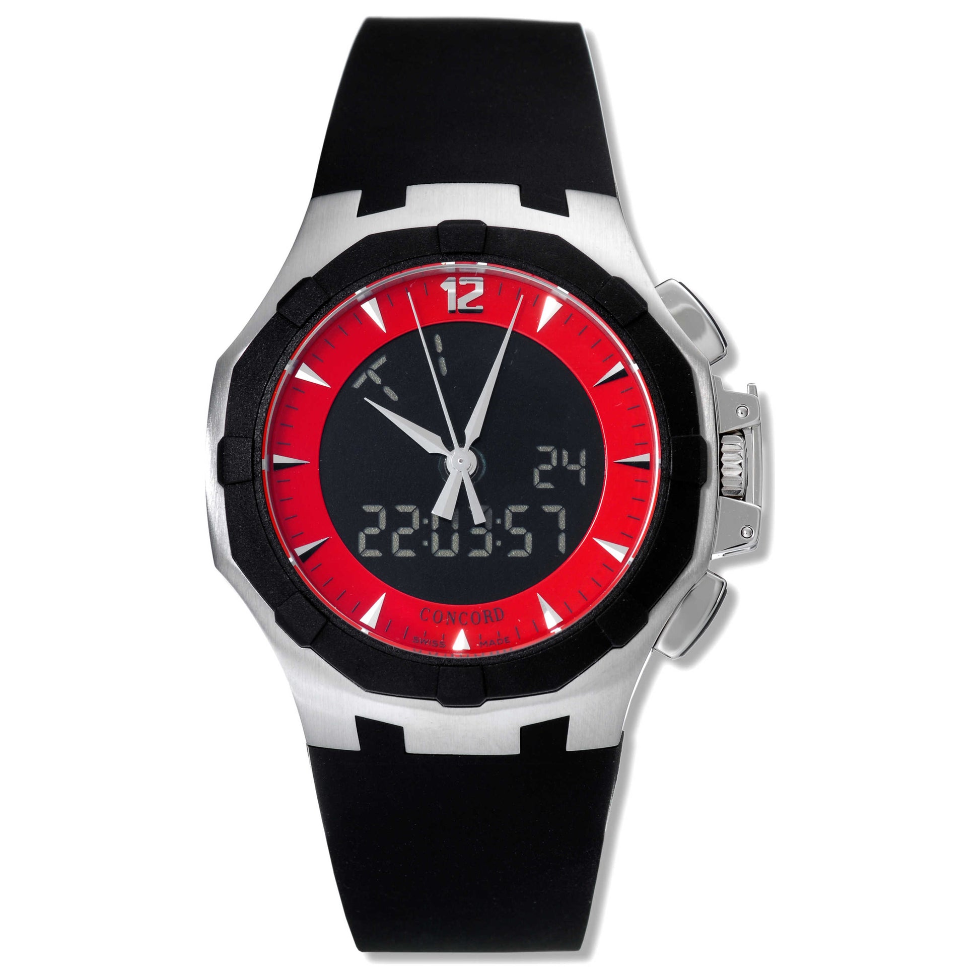 Front view of Concord Saratoga Men's Swiss Quartz (Battery-Powered) Watch 0311626
