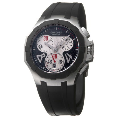 Front view of Concord Saratoga Men's Swiss Quartz (Battery-Powered) Watch 0311702