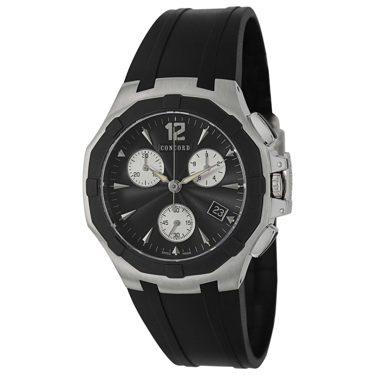 Front view of Concord Saratoga Men's Swiss Quartz (Battery-Powered) Watch 0311812