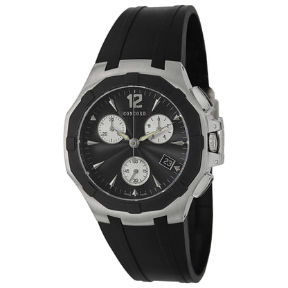 Front view of Concord Saratoga Men's Swiss Quartz (Battery-Powered) Watch 0311812