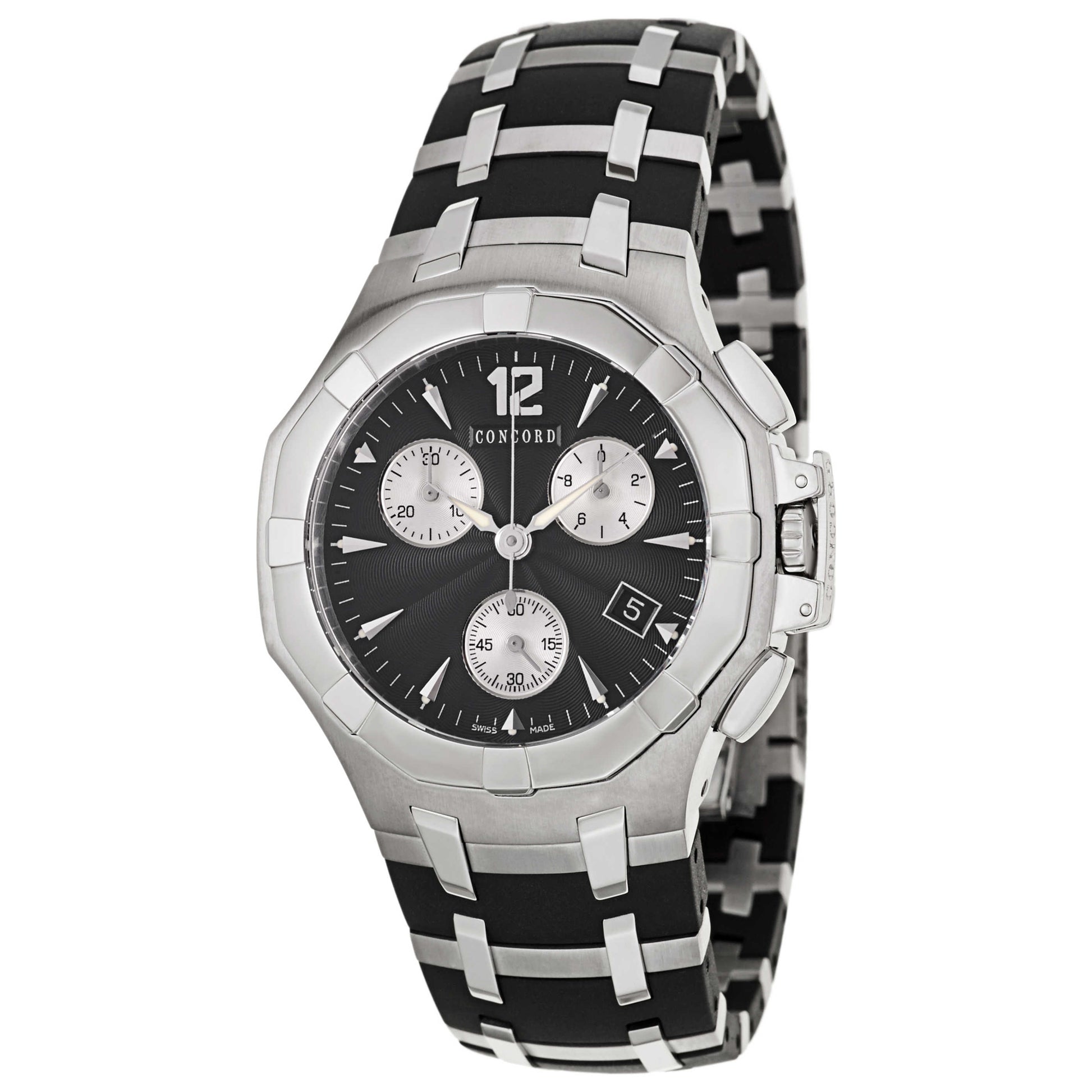 Front view of Concord Saratoga Men's Swiss Quartz (Battery-Powered) Watch 0311813