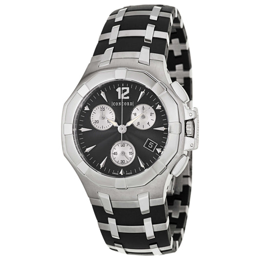 Front view of Concord Saratoga Men's Swiss Quartz (Battery-Powered) Watch 0311813