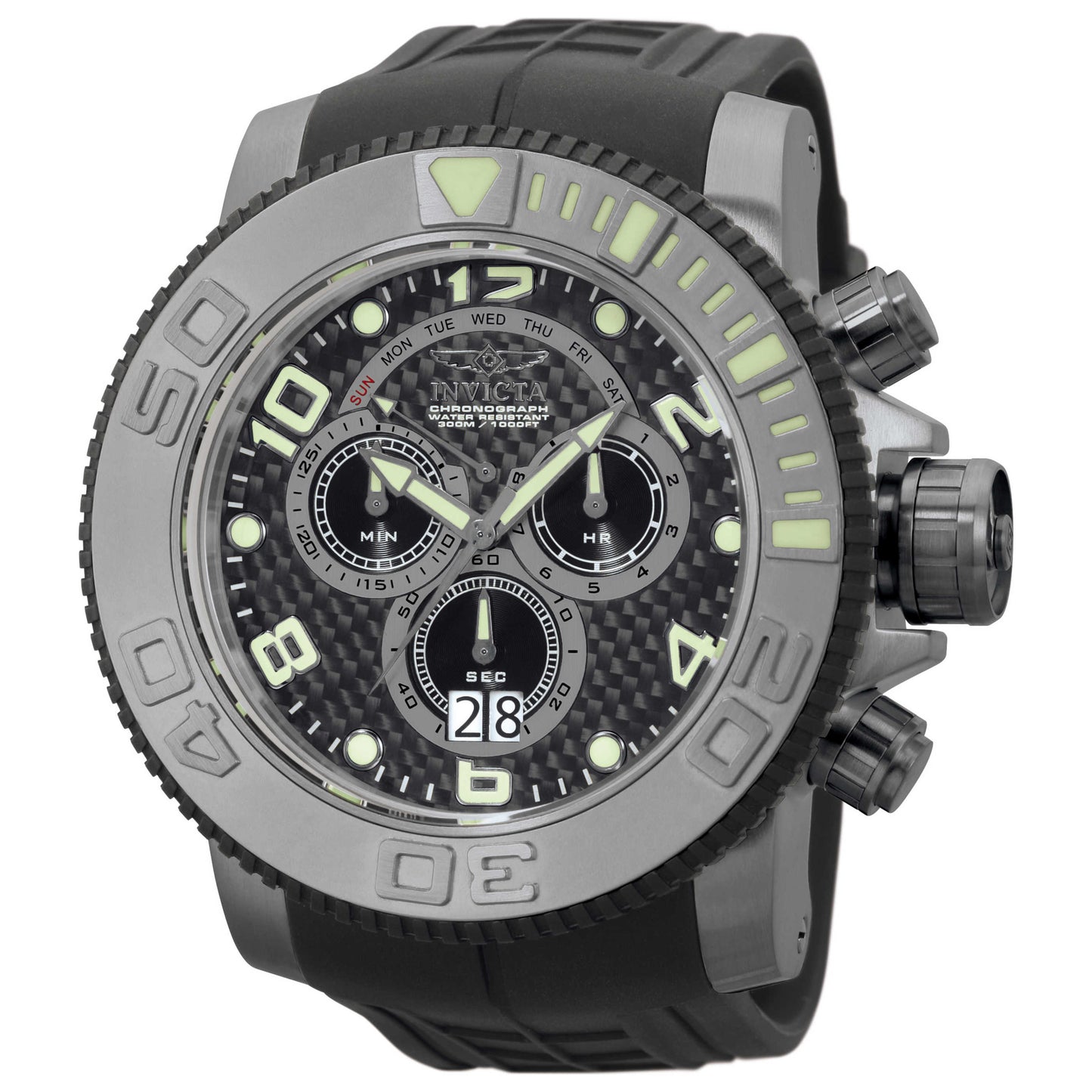 Front view of Invicta Sea Hunter Men's Quartz Watch 0413