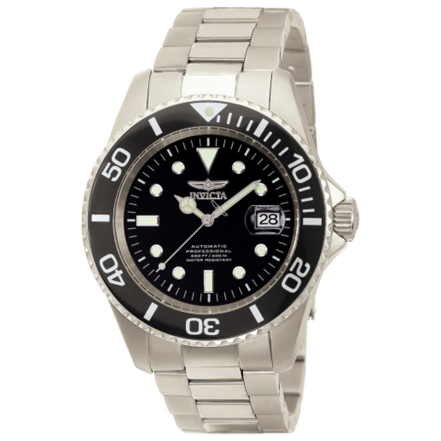 Front view of Invicta Pro Diver Men's Automatic Watch 0420
