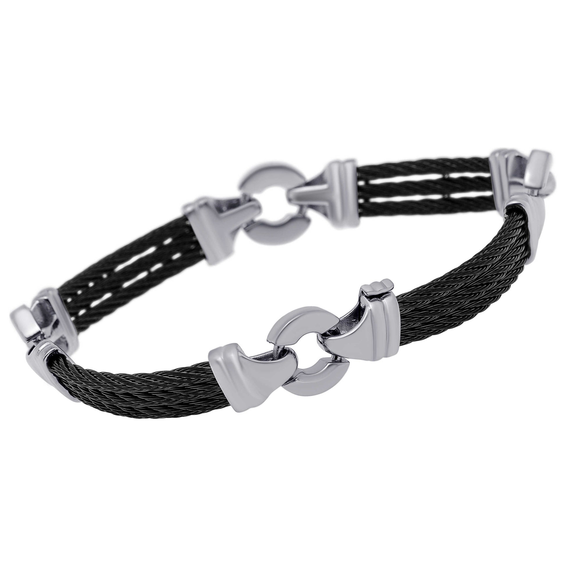 Front view of Alor Men's Bracelet 06-12-9300-00