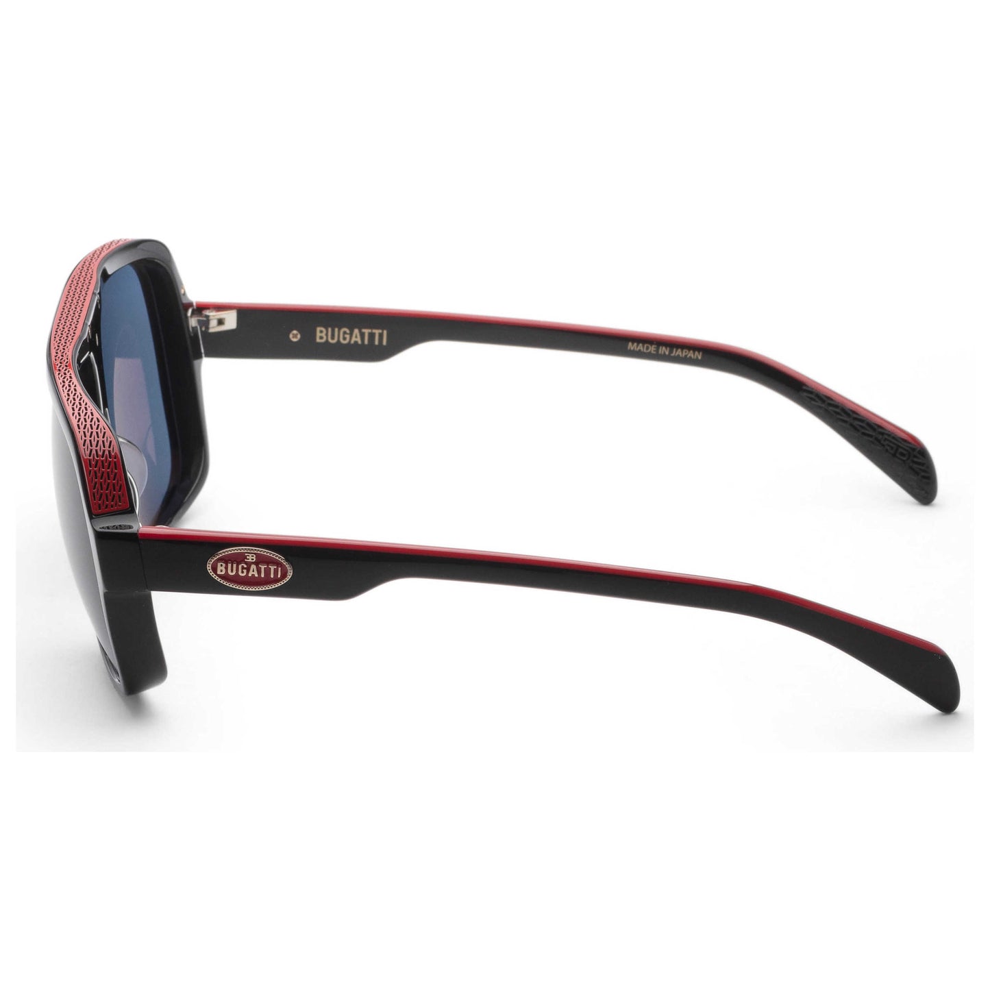 Left view of Bugatti Men's Sunglasses 06-BK