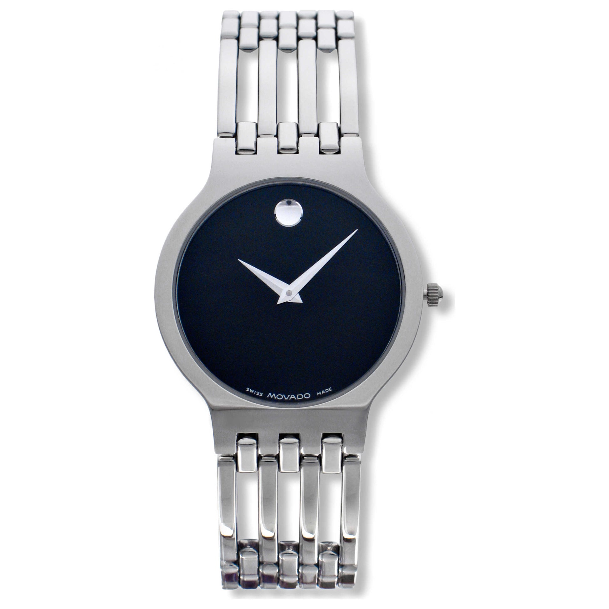 Front view of Movado Esperanza Men's Quartz Watch 0603954