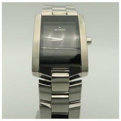 Front view of Movado Eliro Men's Swiss Quartz (Battery-Powered) Watch 0604132-PO