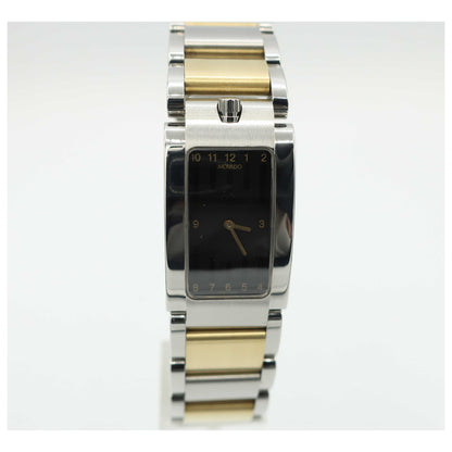 Front view of Movado Elliptica Women's Swiss Quartz (Battery-Powered) Watch 0604708-SD2