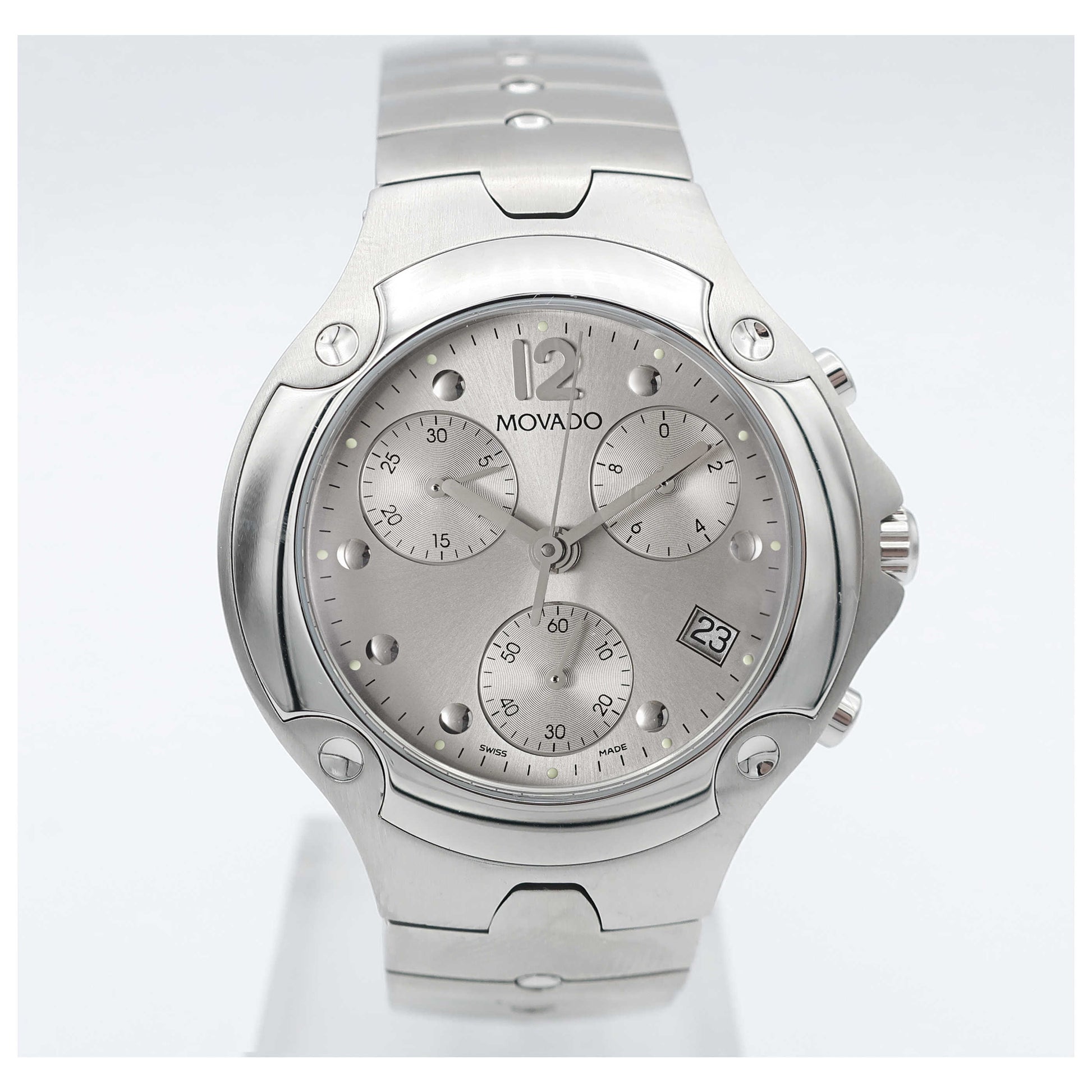 Front view of Movado Sports Edition Men's Swiss Quartz (Battery-Powered) Watch 0604769-PO2