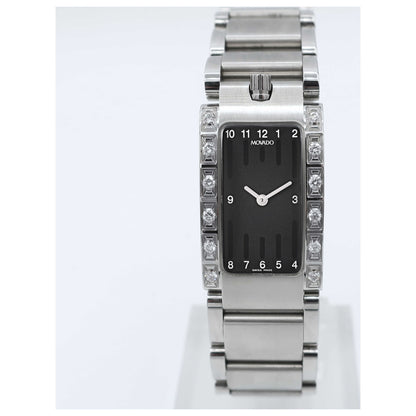 Front view of Movado Elliptica Women's Swiss Quartz (Battery-Powered) Watch 0604781-SDV