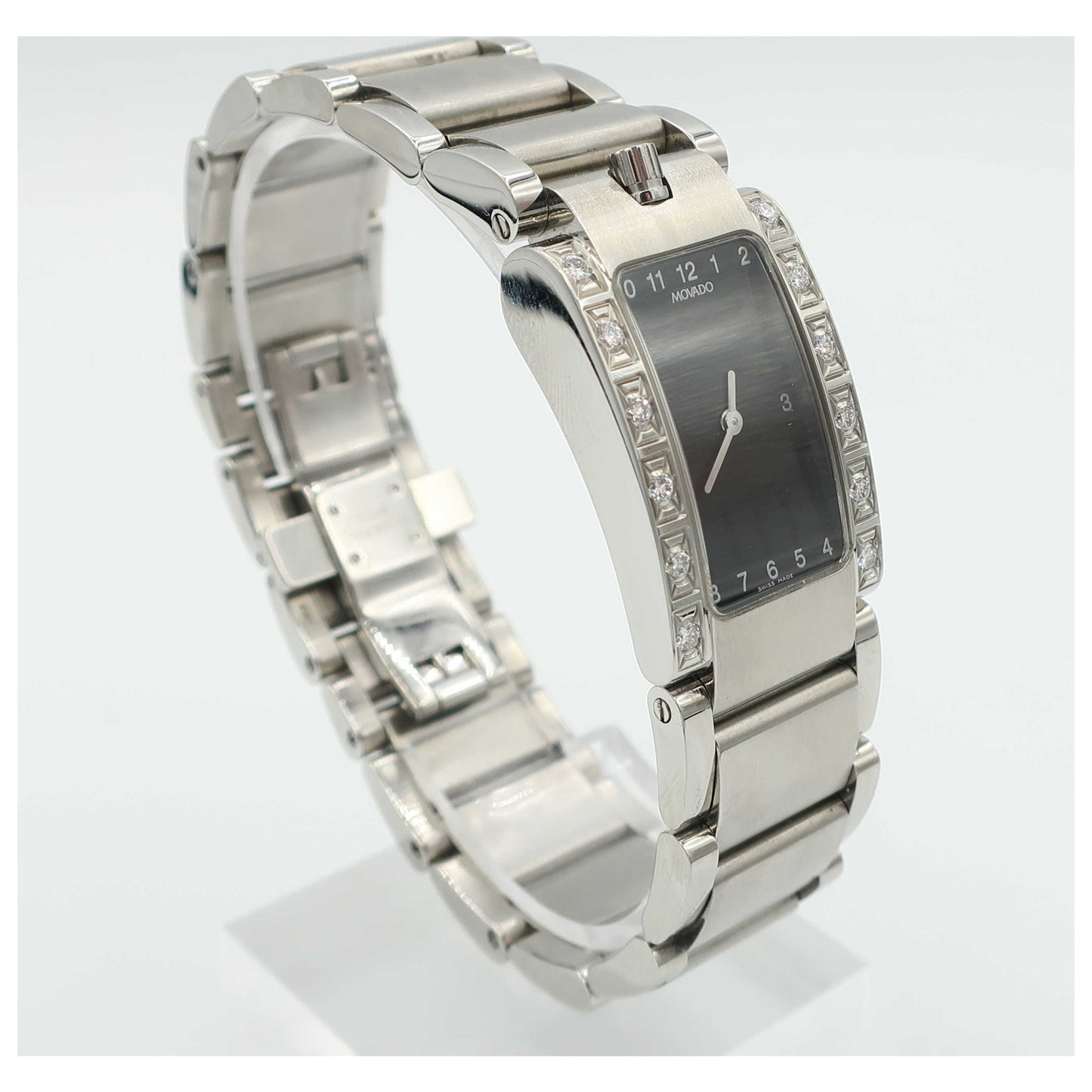 Movado Elliptica Women's Swiss Quartz (Battery-Powered) Watch 0604781-SDV - Image #3