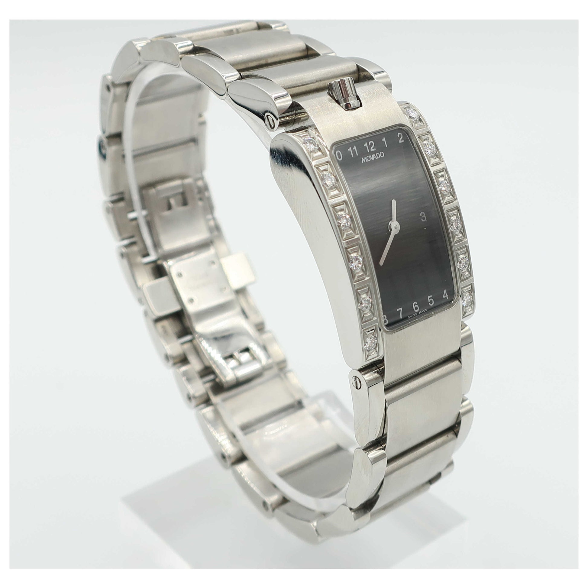 Movado Elliptica Women's Swiss Quartz (Battery-Powered) Watch 0604781-SDV - Image #3