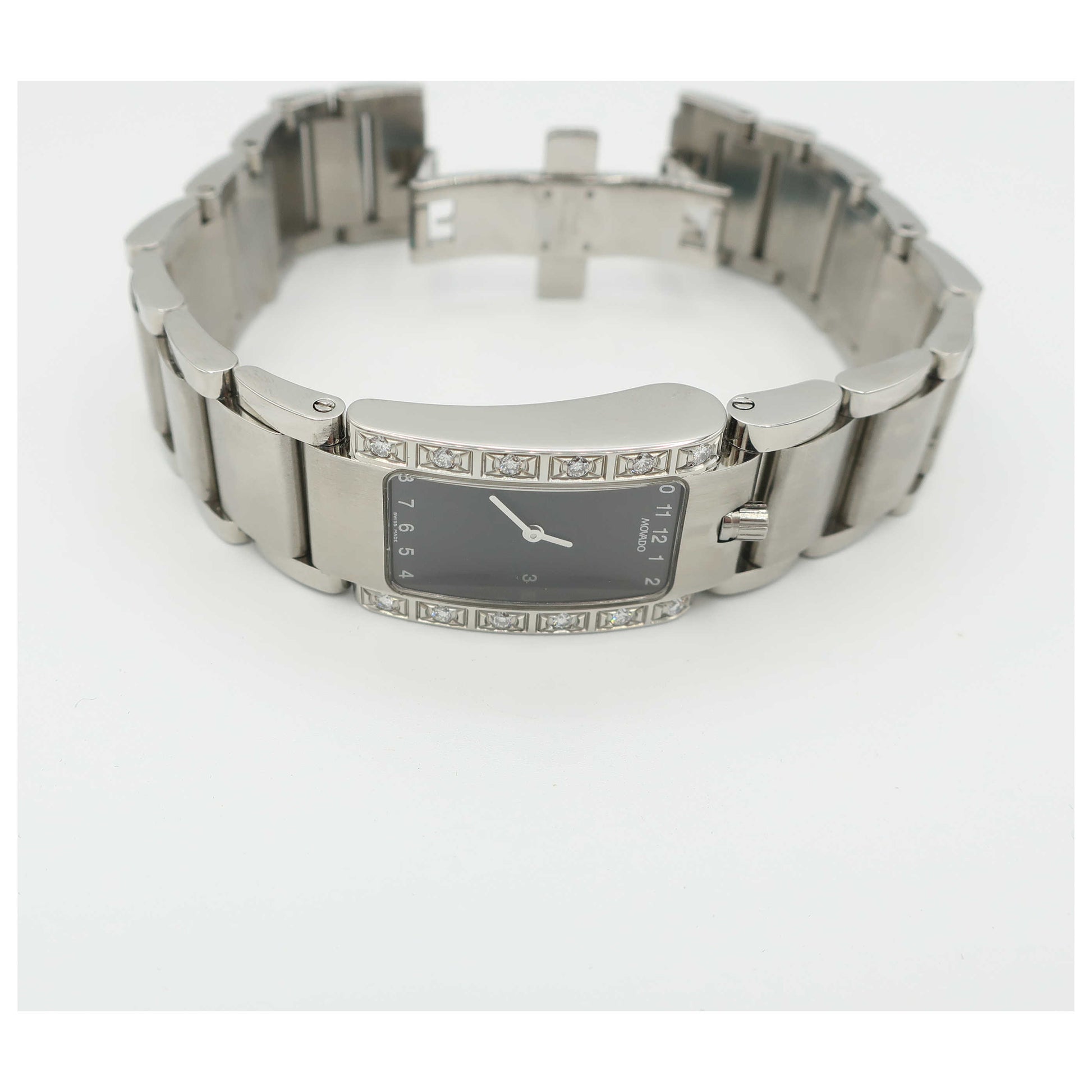 Movado Elliptica Women's Swiss Quartz (Battery-Powered) Watch 0604781-SDV - Image #8