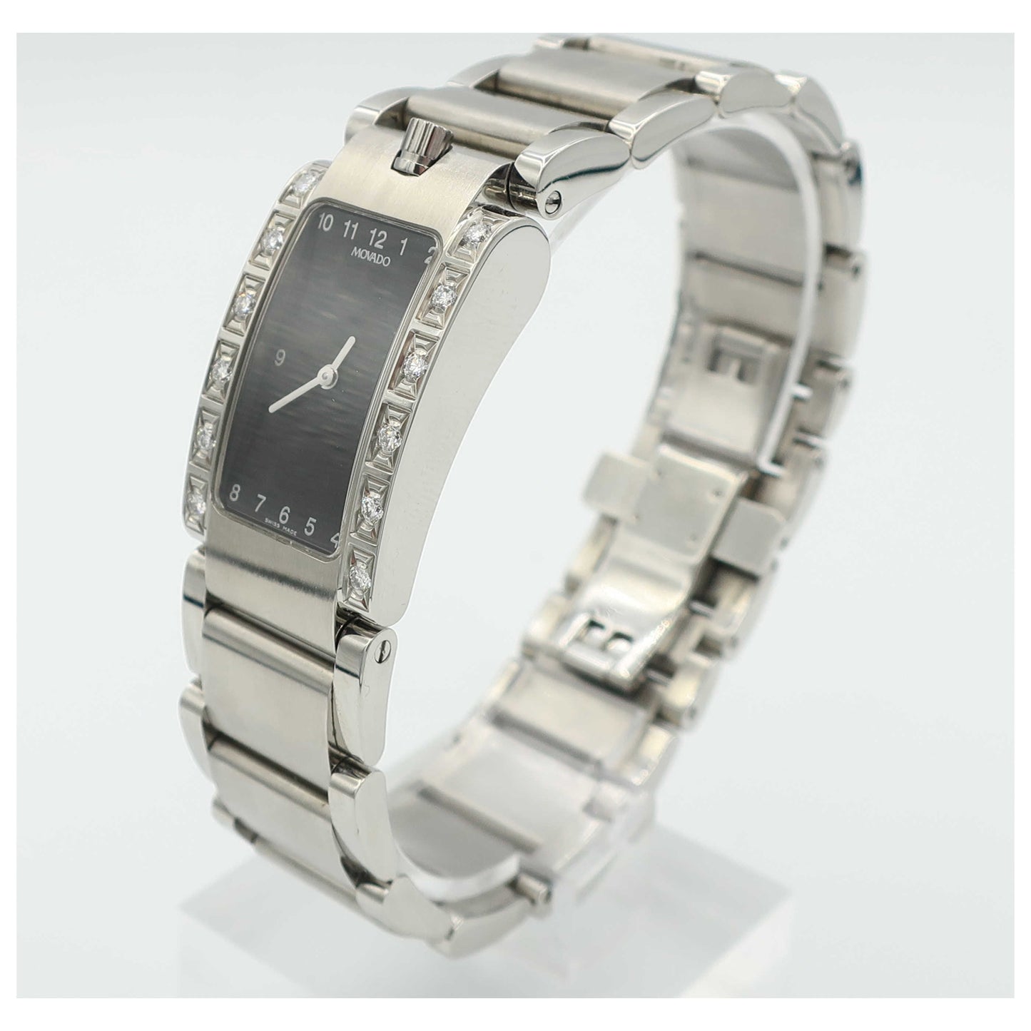 Movado Elliptica Women's Swiss Quartz (Battery-Powered) Watch 0604781-SDV - Image #4