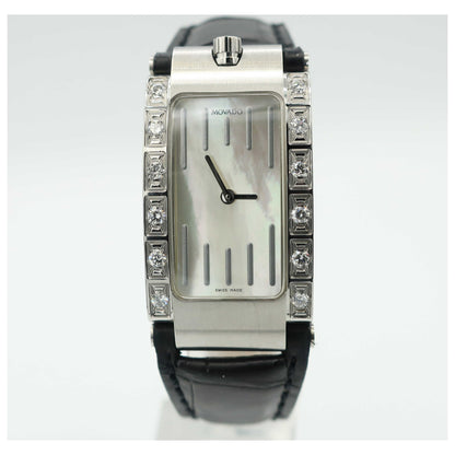 Front view of Movado Elliptica Women's Swiss Quartz (Battery-Powered) Watch 0604863-PO