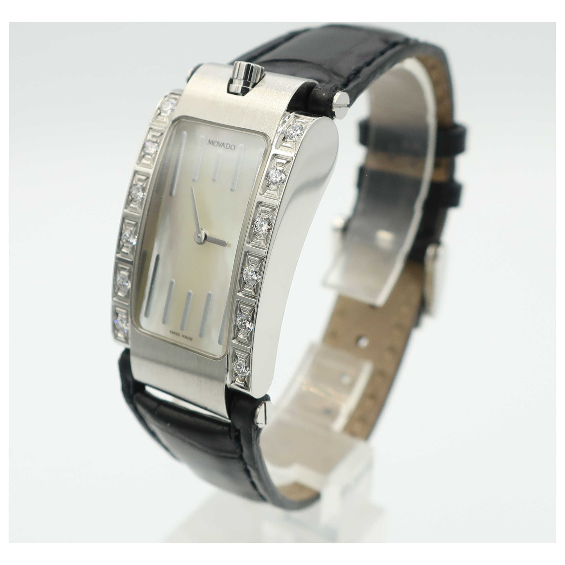 Movado Elliptica Women's Swiss Quartz (Battery-Powered) Watch 0604863-PO - Image #3