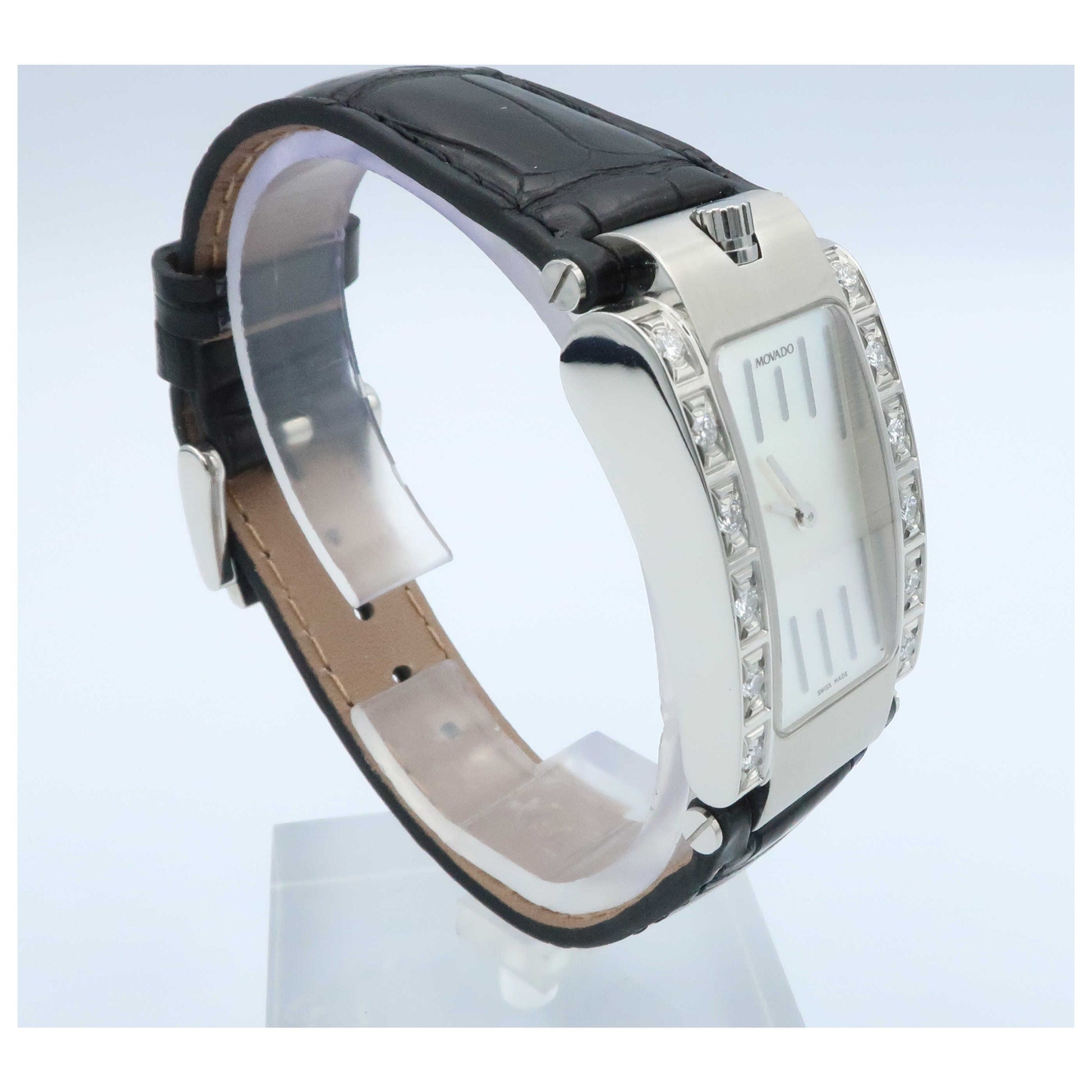 Movado Elliptica Women's Swiss Quartz (Battery-Powered) Watch 0604863-SD - Image #3