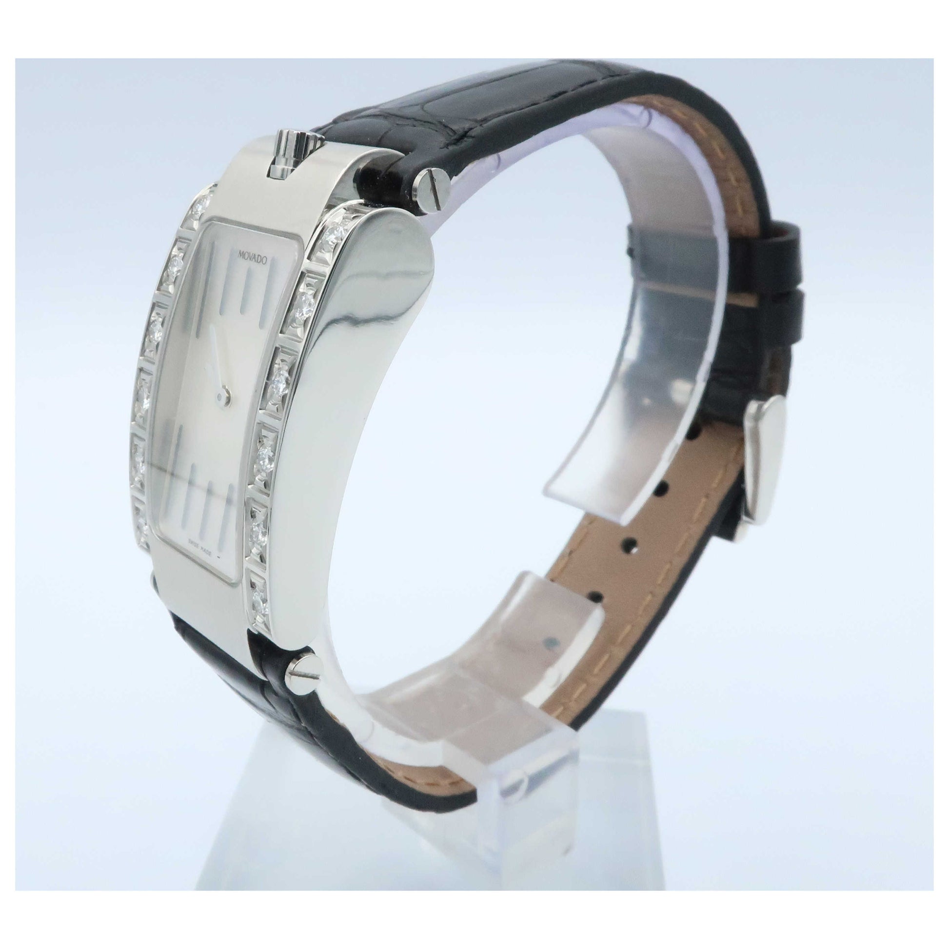 Movado Elliptica Women's Swiss Quartz (Battery-Powered) Watch 0604863-SD - Image #4