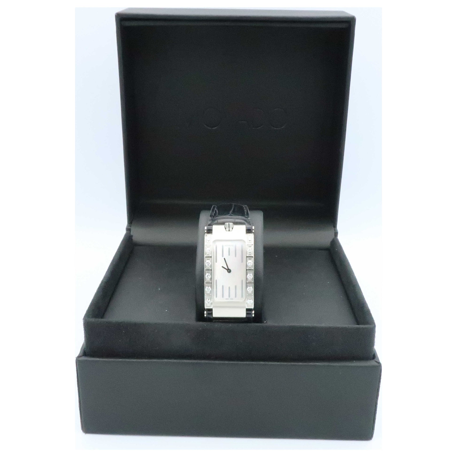 Movado Elliptica Women's Swiss Quartz (Battery-Powered) Watch 0604863-SD - Image #6
