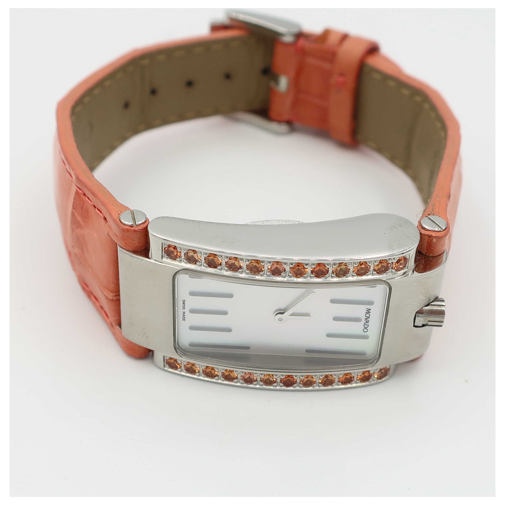 Movado Elliptica Women's Swiss Quartz (Battery-Powered) Watch 0604902-SDV - Image #8