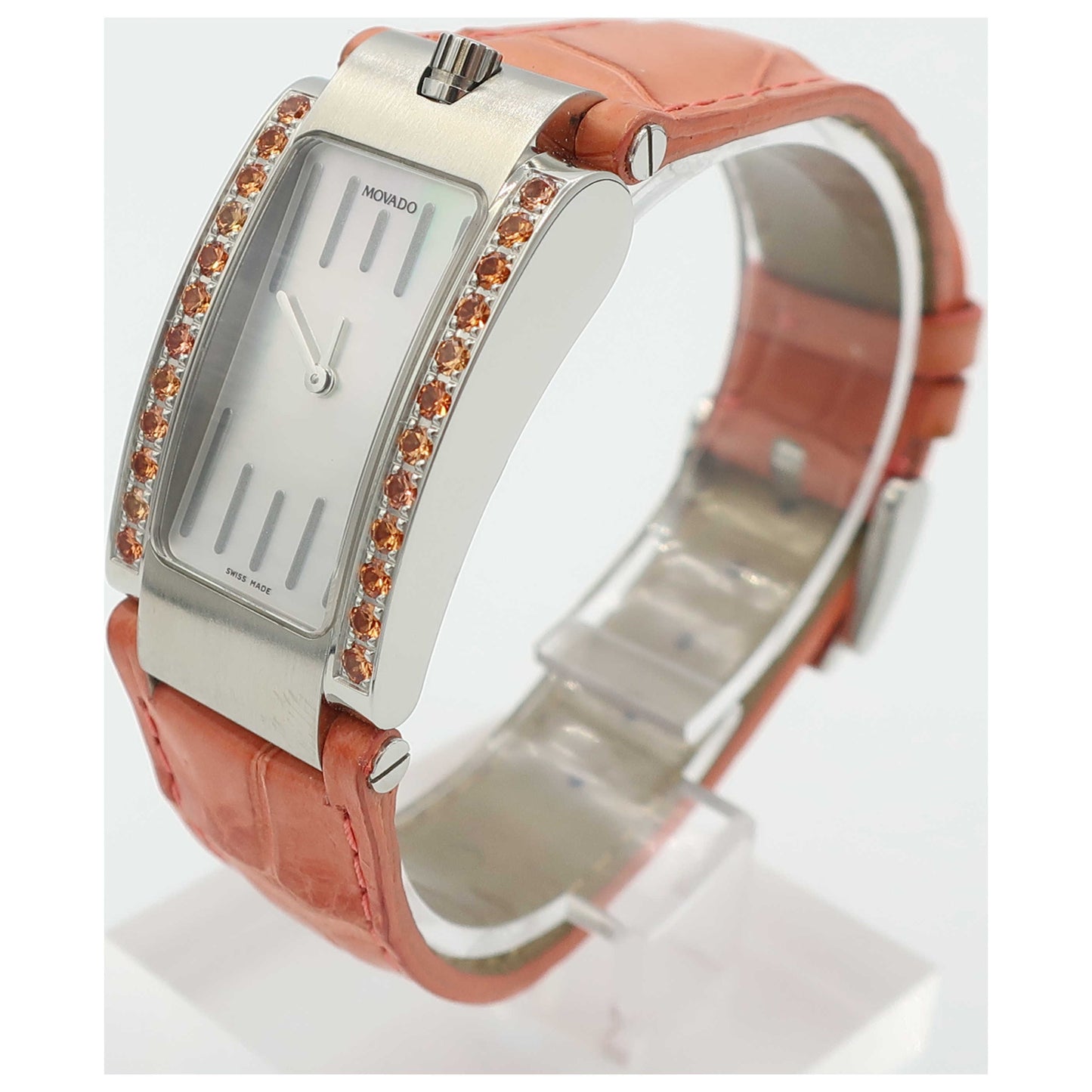 Movado Elliptica Women's Swiss Quartz (Battery-Powered) Watch 0604902-SDV - Image #4