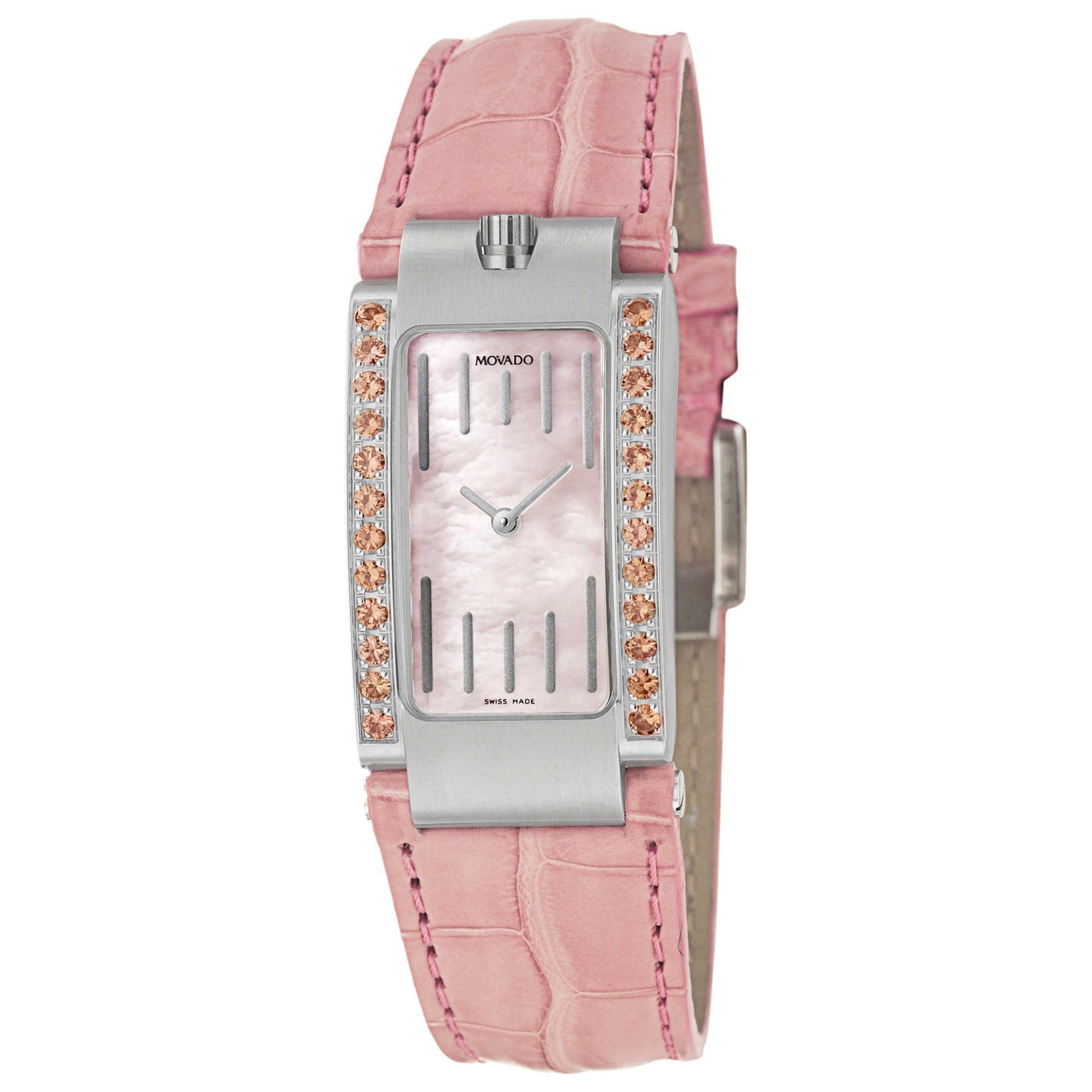 Front view of Movado Elliptica Women's Swiss Quartz (Battery-Powered) Watch 0604902