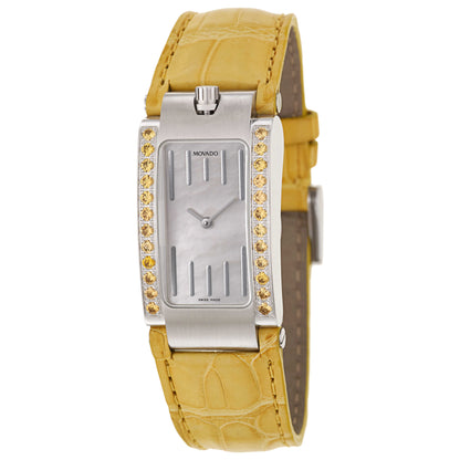 Front view of Movado Elliptica Women's Swiss Quartz (Battery-Powered) Watch 0604903