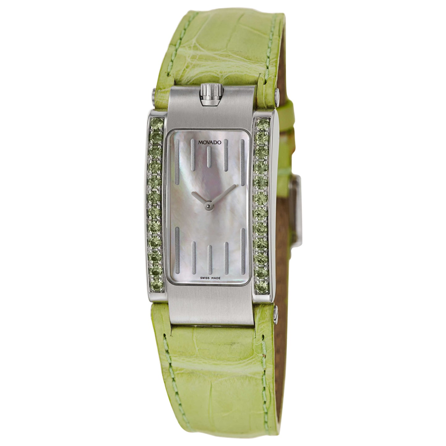 Front view of Movado Elliptica Women's Swiss Quartz (Battery-Powered) Watch 0604904