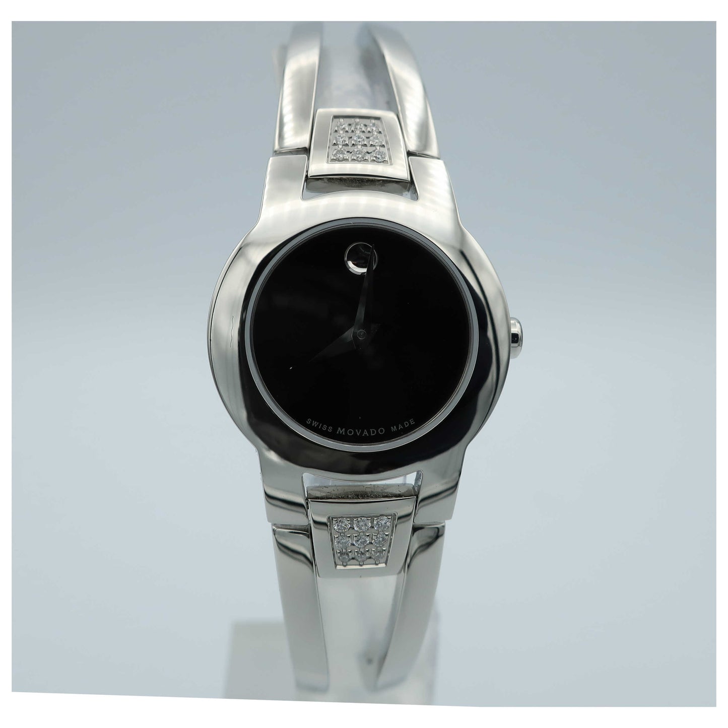 Front view of Movado Amorosa Women's Swiss Quartz (Battery-Powered) Watch 0604982-SD