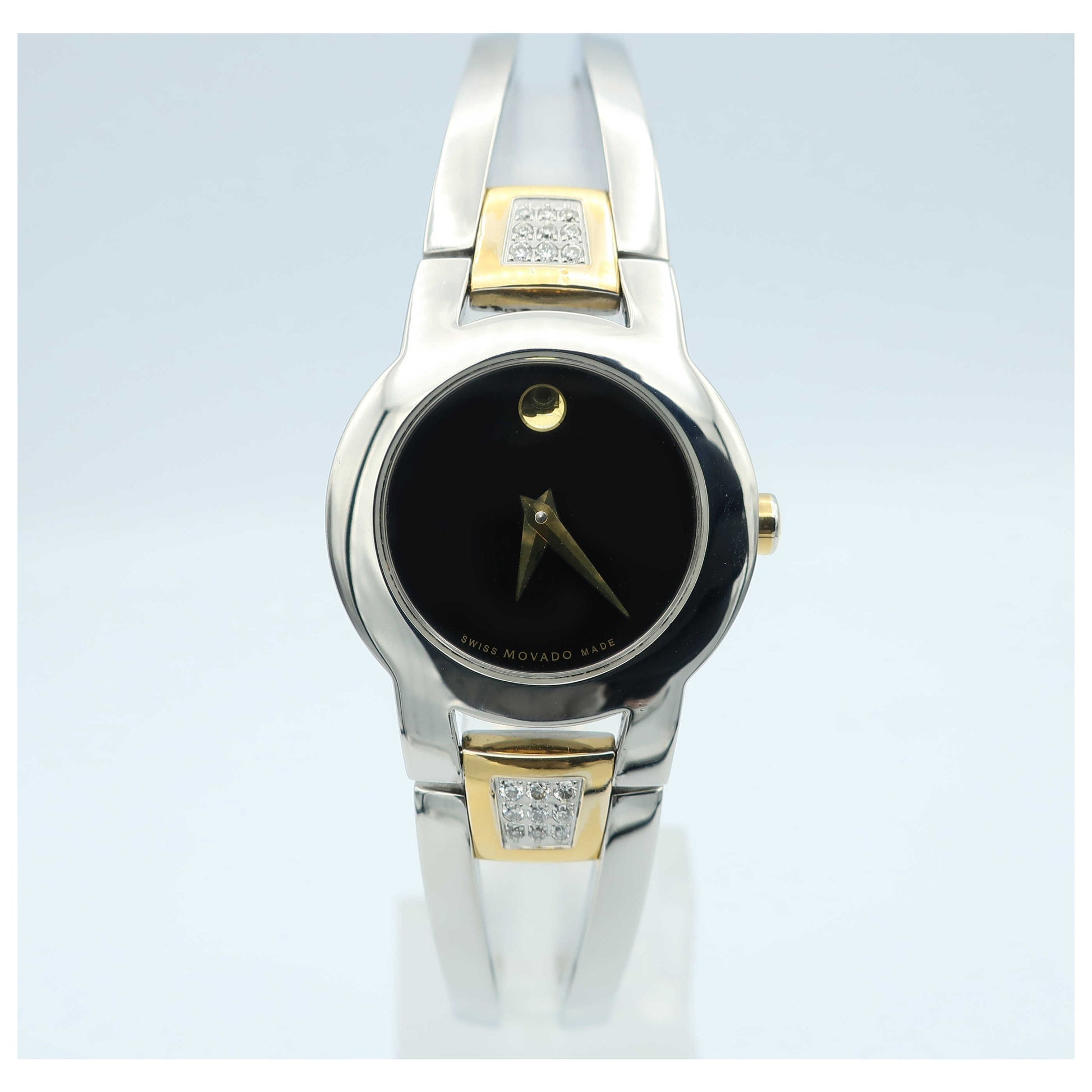 Front view of Movado Amorosa Women's Swiss Quartz (Battery-Powered) Watch 0604983-PO