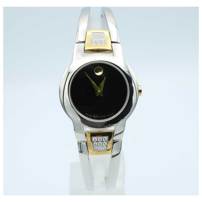 Front view of Movado Amorosa Women's Swiss Quartz (Battery-Powered) Watch 0604983-SD