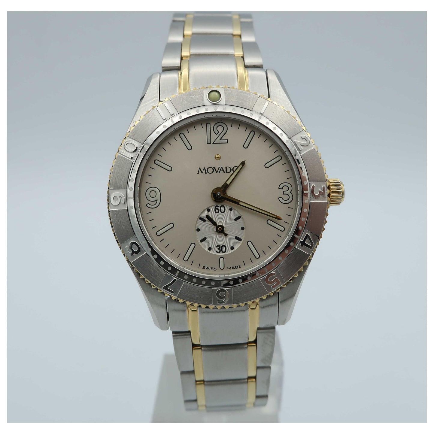 Front view of Movado Gentry Sport Women's Swiss Quartz (Battery-Powered) Watch 0604999-PO