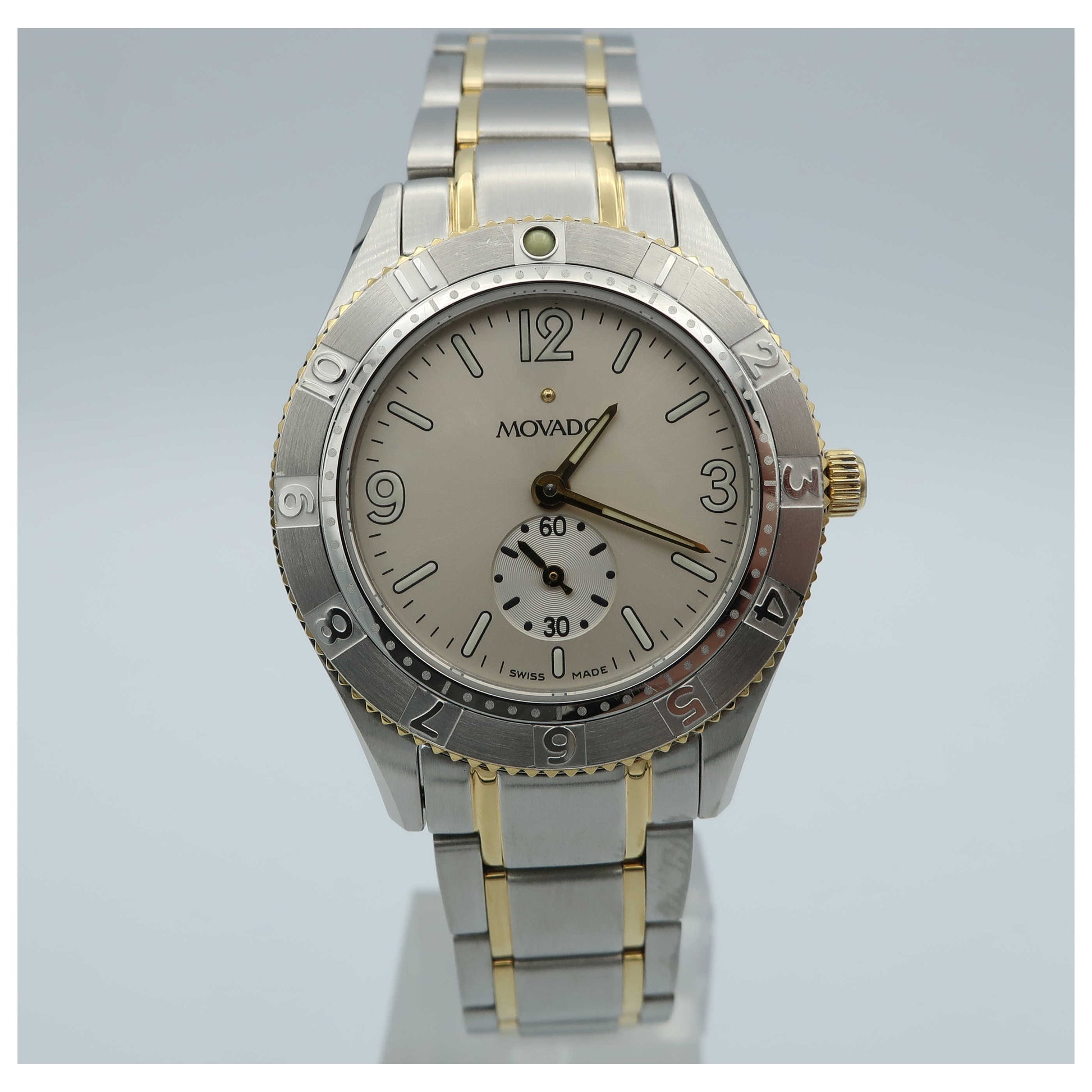 Front view of Movado Gentry Sport Women's Swiss Quartz (Battery-Powered) Watch 0604999-PO