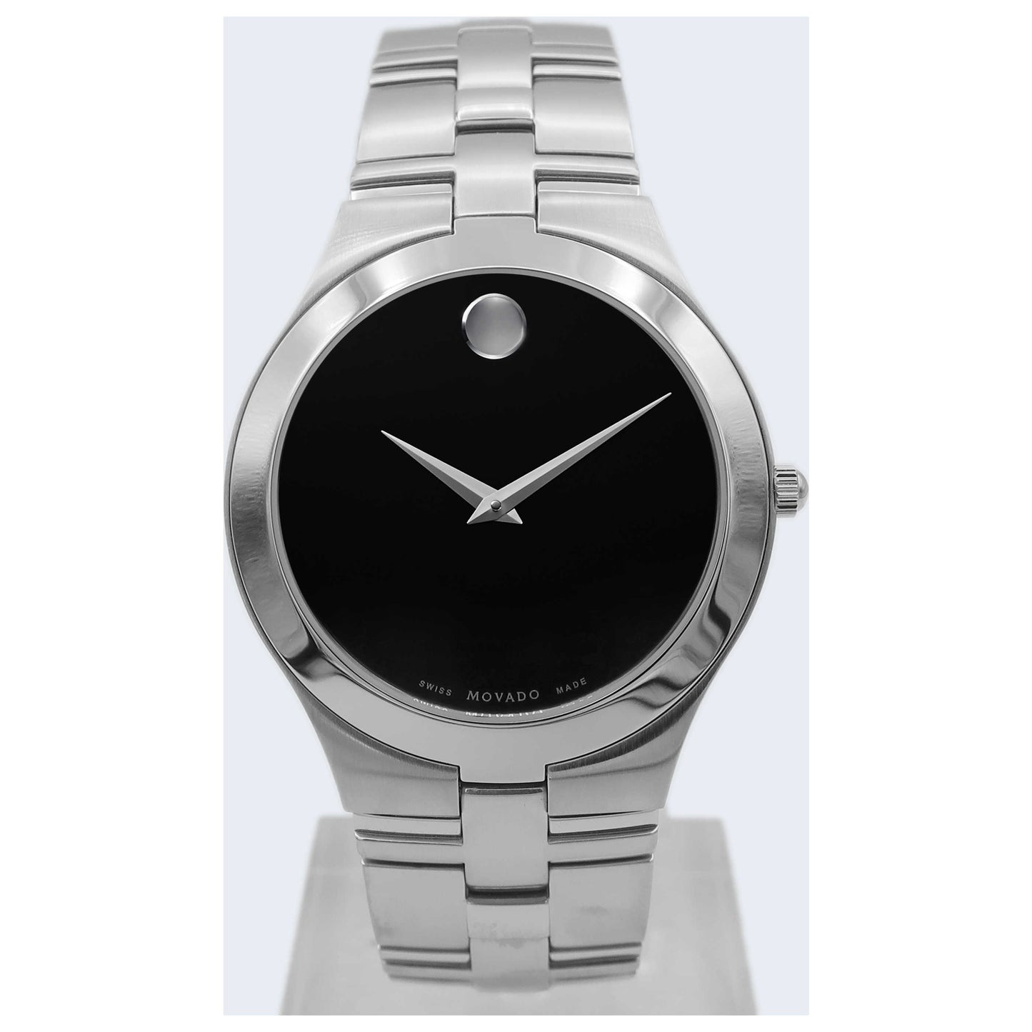 Front view of Movado Juro Men's Swiss Quartz (Battery-Powered) Watch 0605023-PO